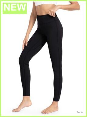Tall Women's High Waist No Front Seam Leggings Yoga Pants 32 34 36 Inseam